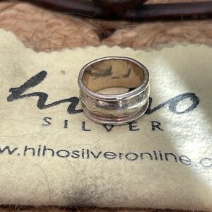 Sterling silver cigar band.
